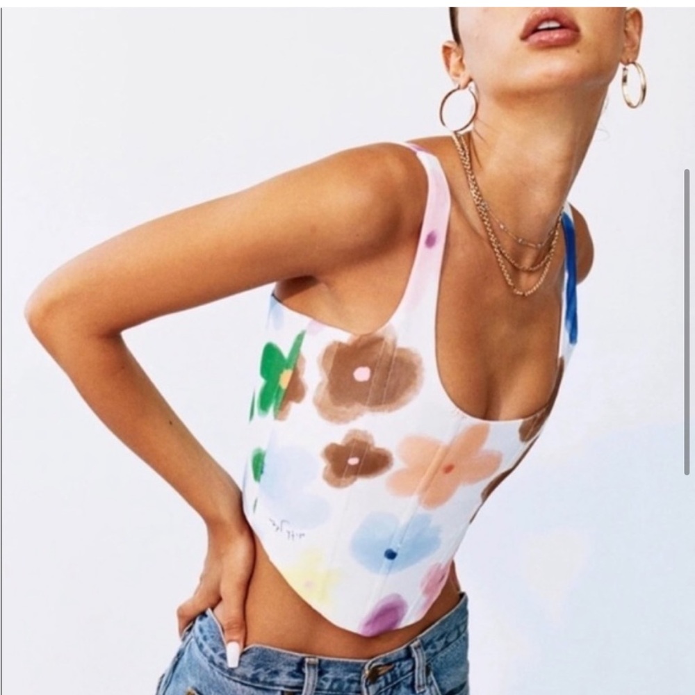With Jean Cindy corset top